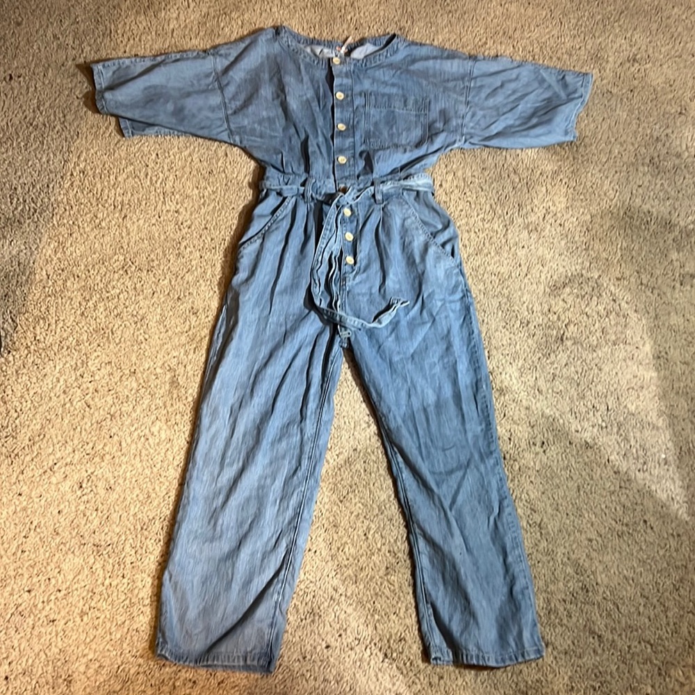 Free People- Jumpsuit Coveralls- Size Small